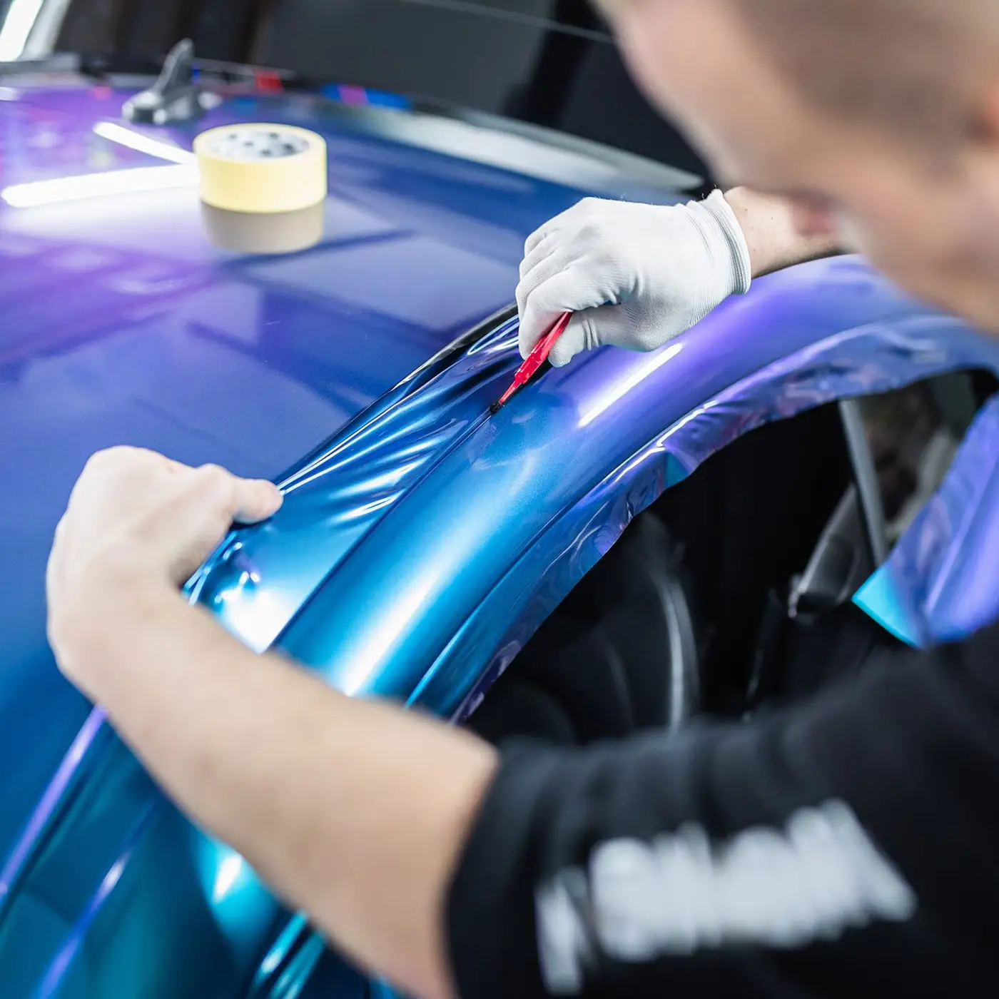 Vinyl Wrapping application